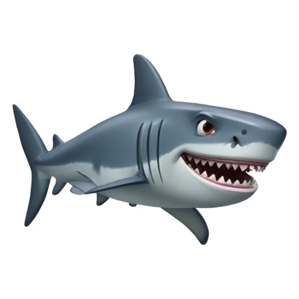 Shrek shark sticker