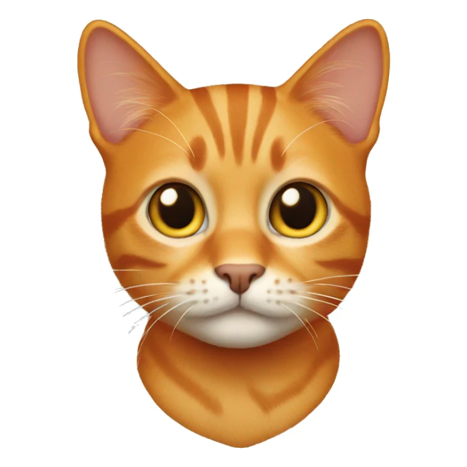 Orange tabby sticker