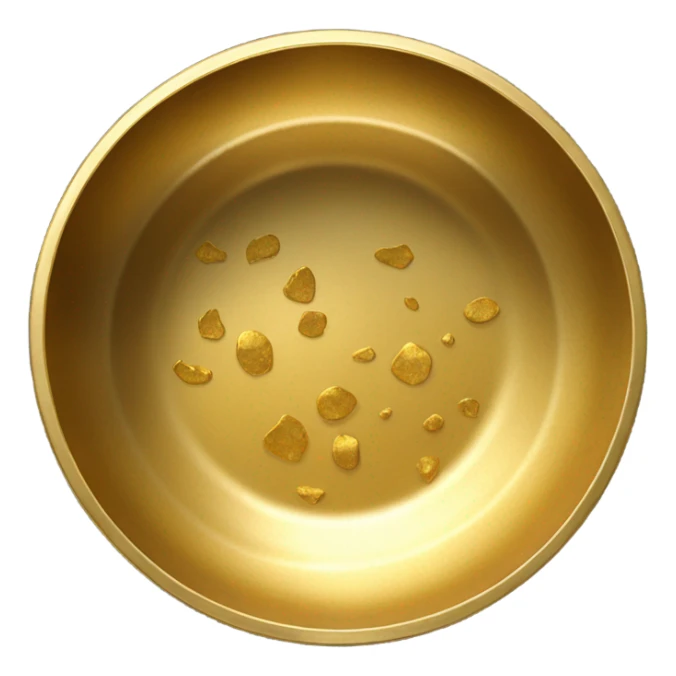 Gold pan  sticker
