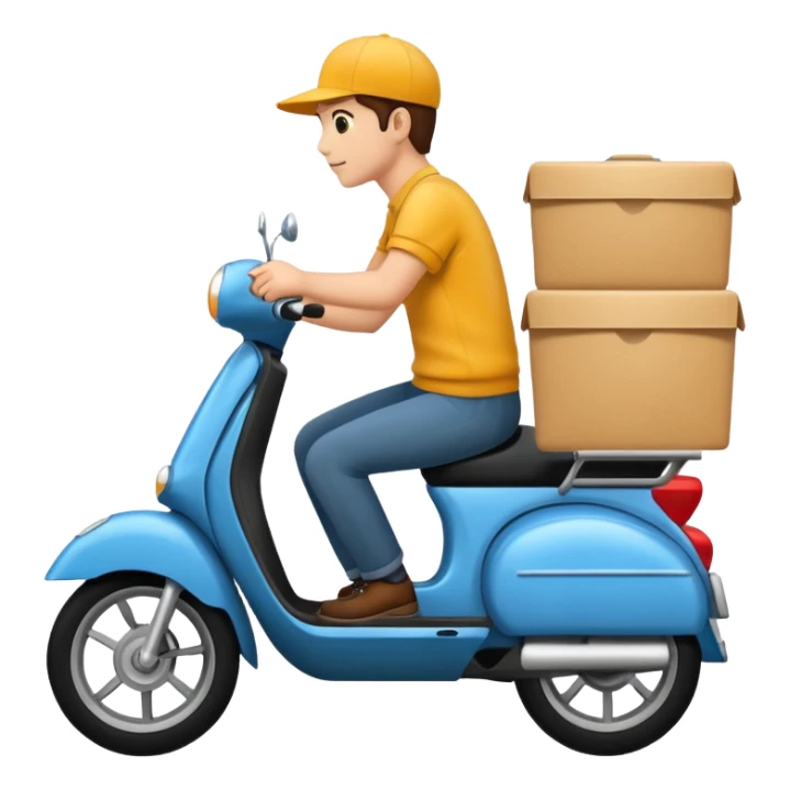 
Free food Delivery sticker