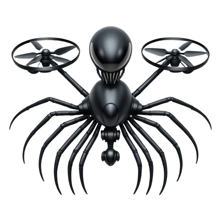 xenomorph alien drone from the alien movie sticker