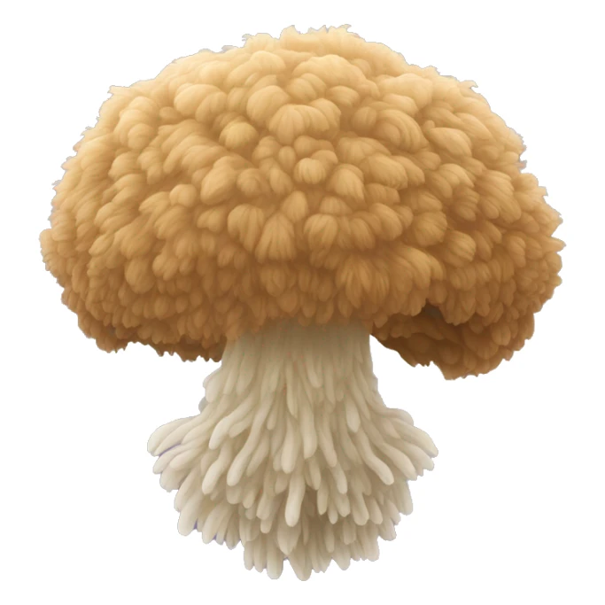 Hericium erinaceus lion's mane sticker