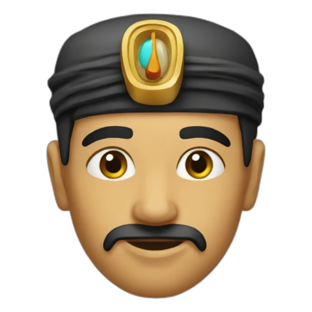 Egyptian emoji sticker