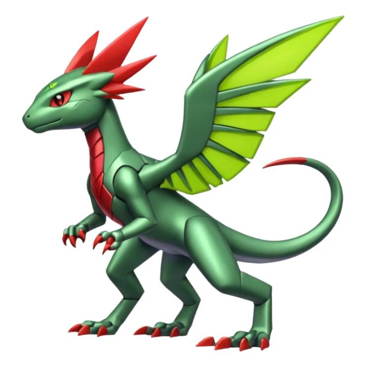Vikavolt-Peppercat-Sceptile-Genesect-Miraidon-fusion, full body sticker