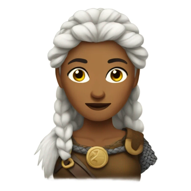 Viking woman sticker