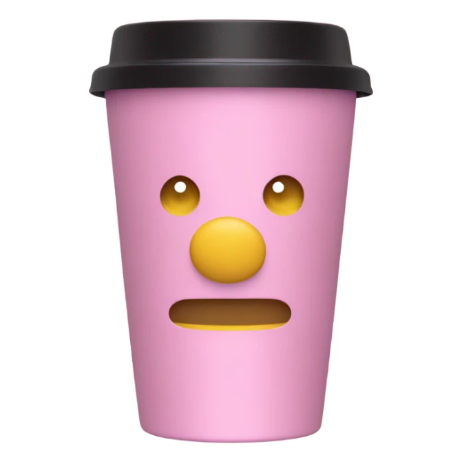 a pink stanley brand insulated cup sticker