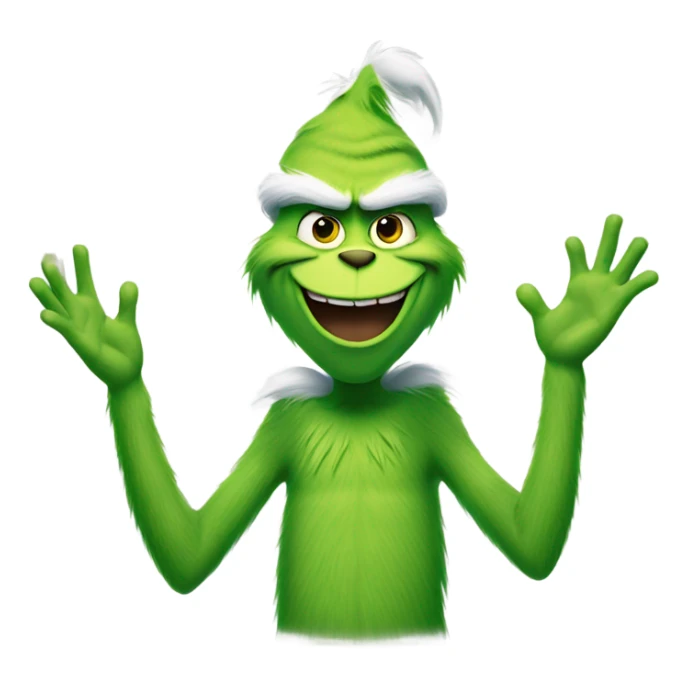 Grinch clapping sticker