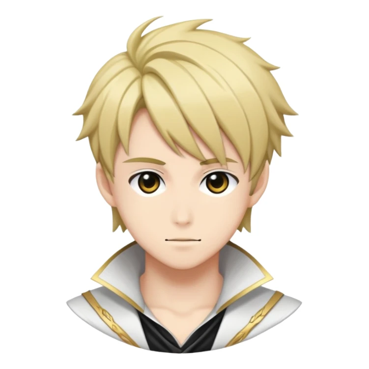 Fanloid Xydrick idol character with stylish anime appearance, musical theme sticker