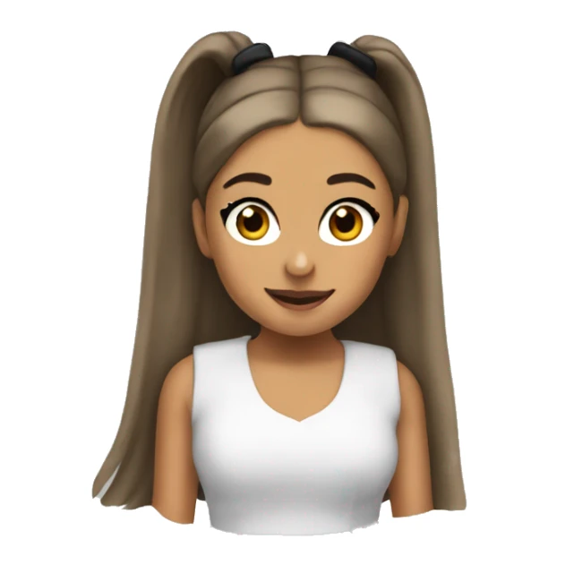 Ariana Grande emoji sticker