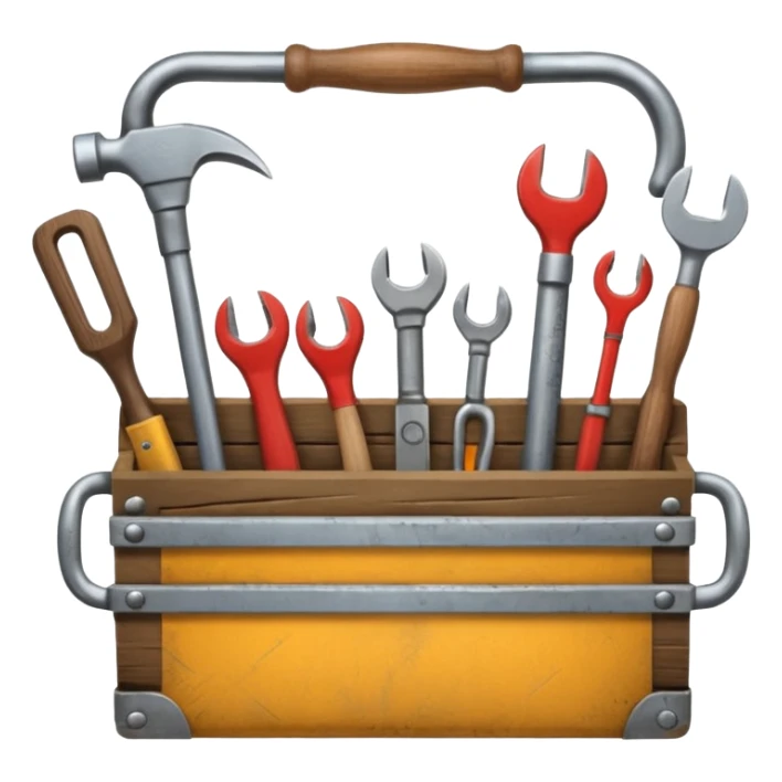 Builder's tools sticker
