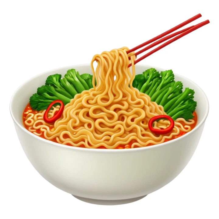 اندومي حار sticker