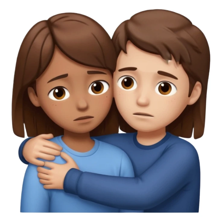 boy and girl farewell sticker