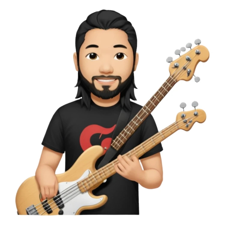 Chi Cheng (1970-2013) bassist of Deftones sticker