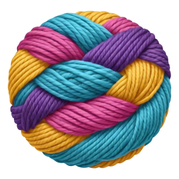 ball of yarn sticker