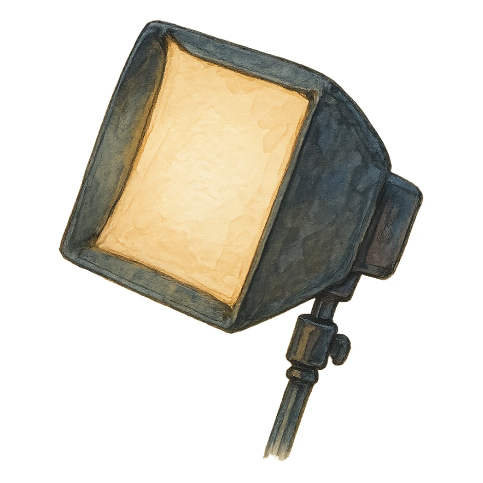 softbox emoji, ghibli style, realistic details, no text sticker