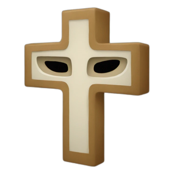 copa with a cross sticker