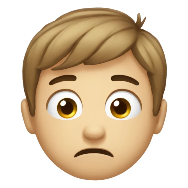 Crying heavily  sticker