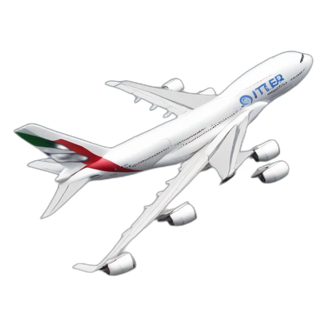 airbus a380 sticker