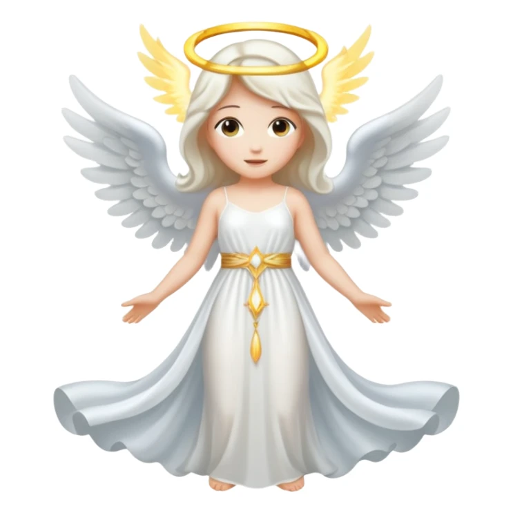 divinidad angelica de luz sticker
