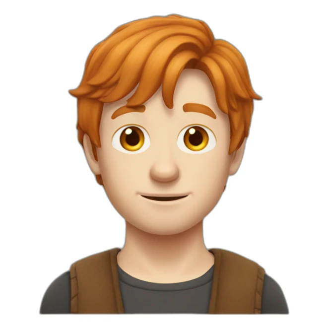 ron weasley from the Harry Potter movies sticker