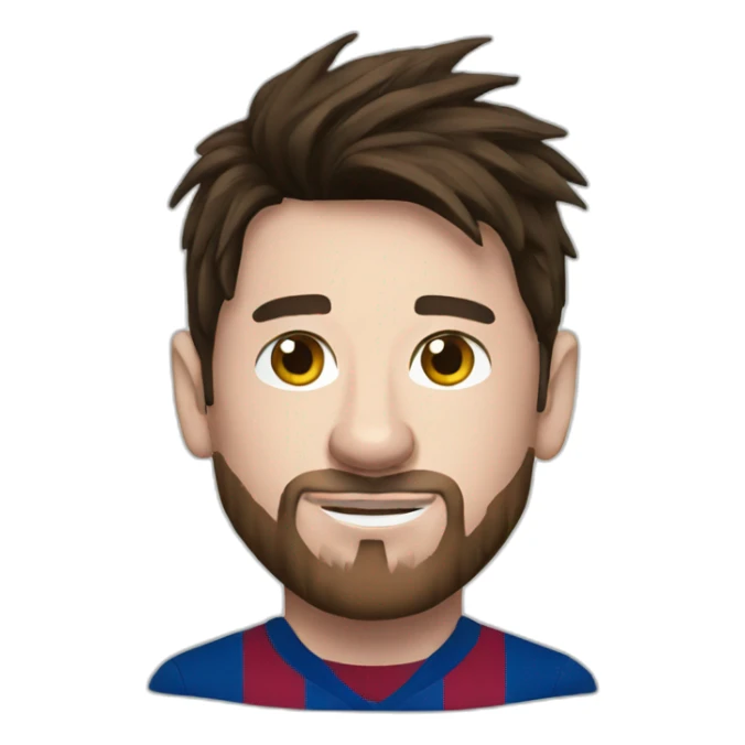 messi emoji sticker