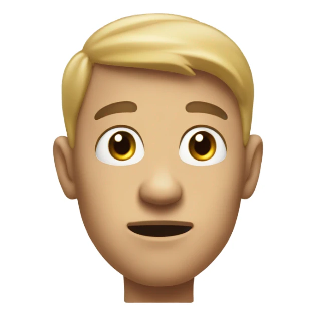 Head spinning around  sticker