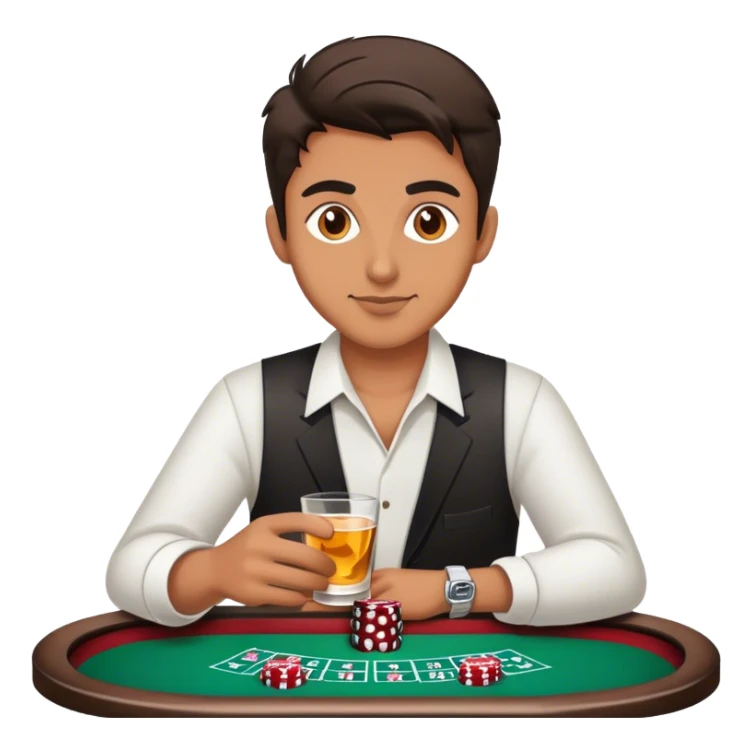 my friend aaryan gambling and drinking sticker