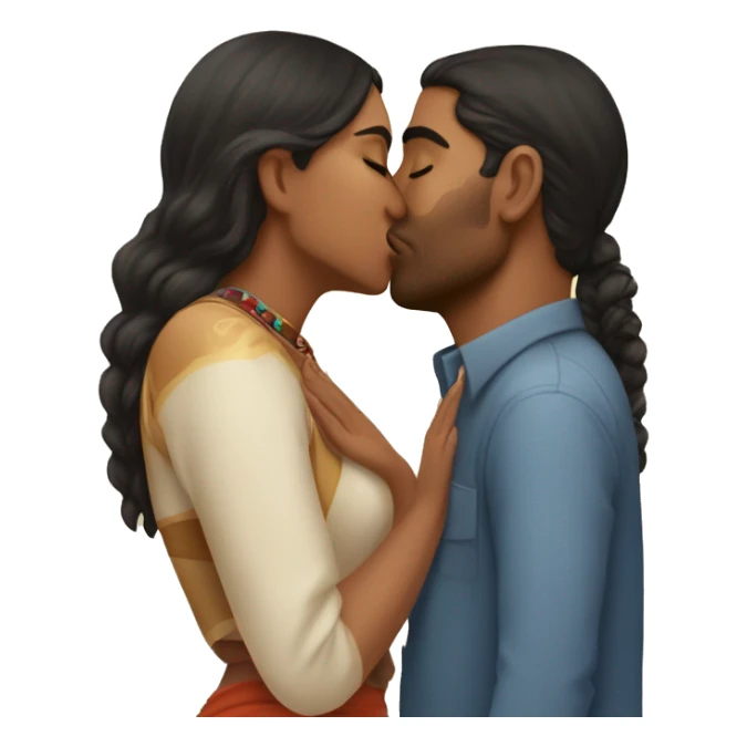 Chris helmsworth kissing short Indian girlfriend  sticker