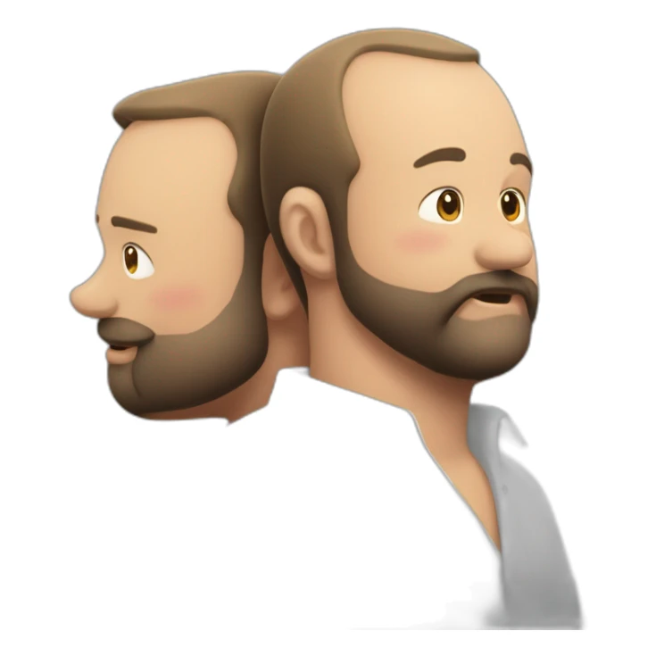 tom segura kissing bert kreischer sticker