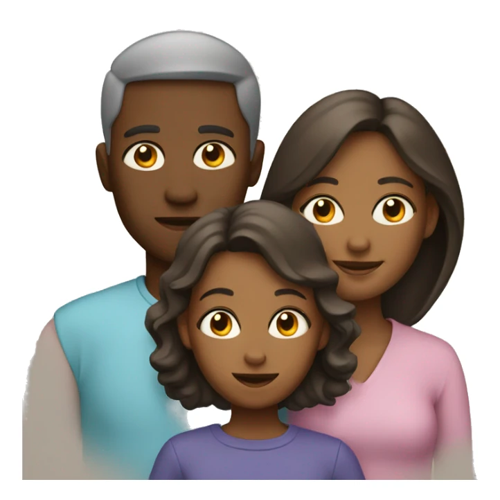 Family of four sticker