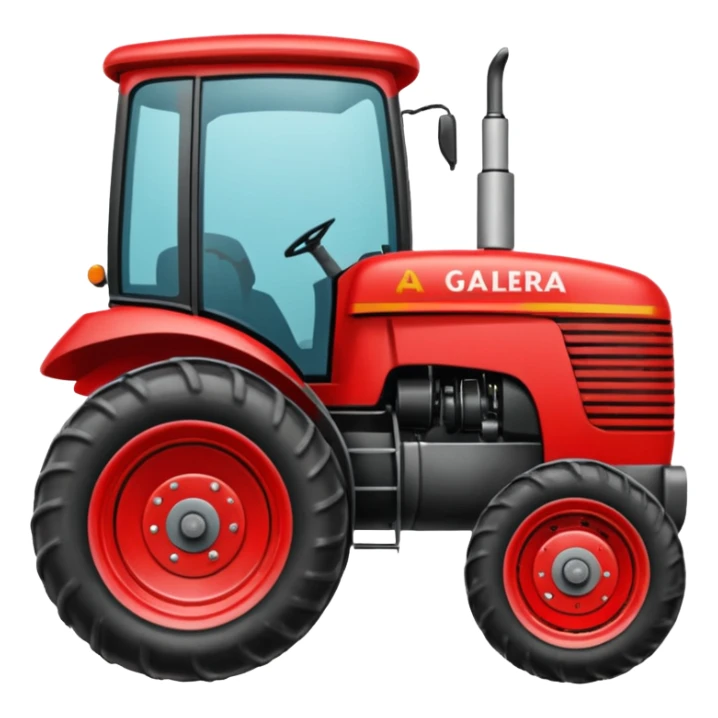 Um trator com o nome: ELITE alegretense a galera é pressão  sticker