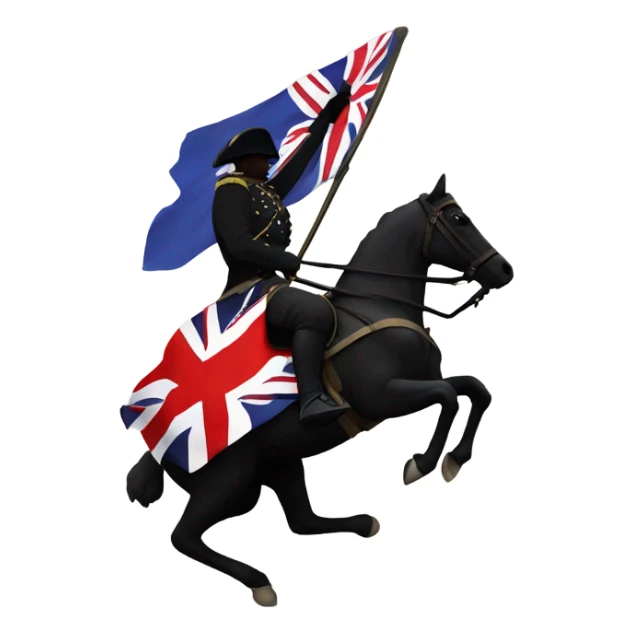 The British are coming, the British are coming sticker