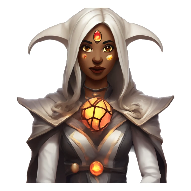 "Technomancy is the use of magic or mystical powers to control and manipulate technology” + "It's kind of like cyberpunk magic or how in some games, characters hack into systems using magic." 🖥️⚡🧙‍♂️ Make a ancient vampire technomancy goddess sticker