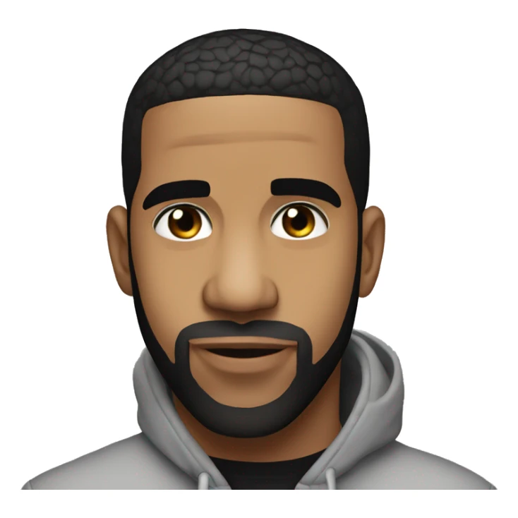 Drake in his album sticker