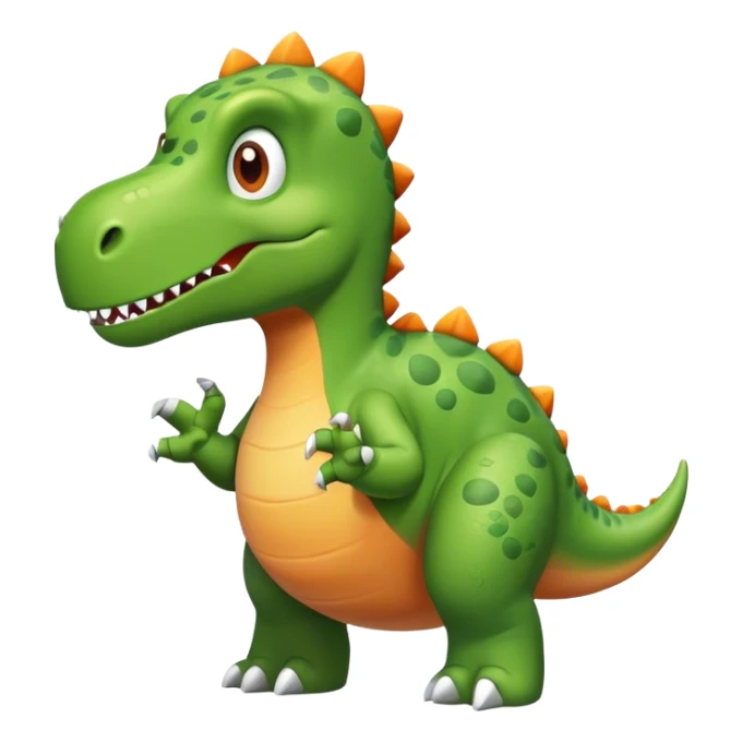 dinosaur arms dislike symbol sticker