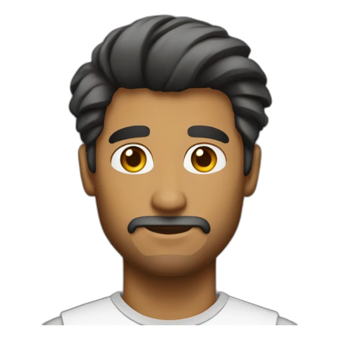 hombre emprendedor blaco sin accesorios y serio sticker