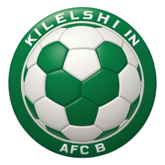 Killeshin AFC club logo available at www.killeshinfc.ie sticker