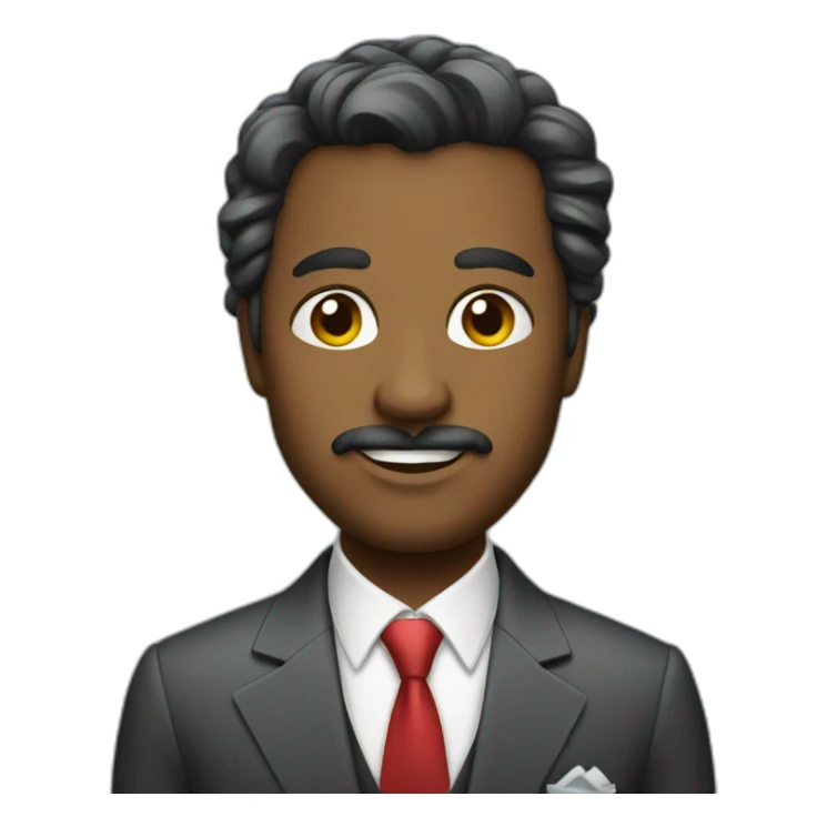 rich businessman sticker