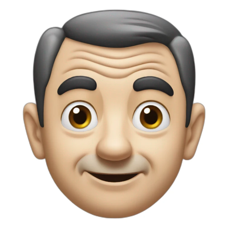 mr bean sticker