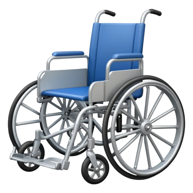 emoji of white wheelchair sticker