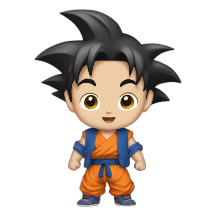 baby goku sticker