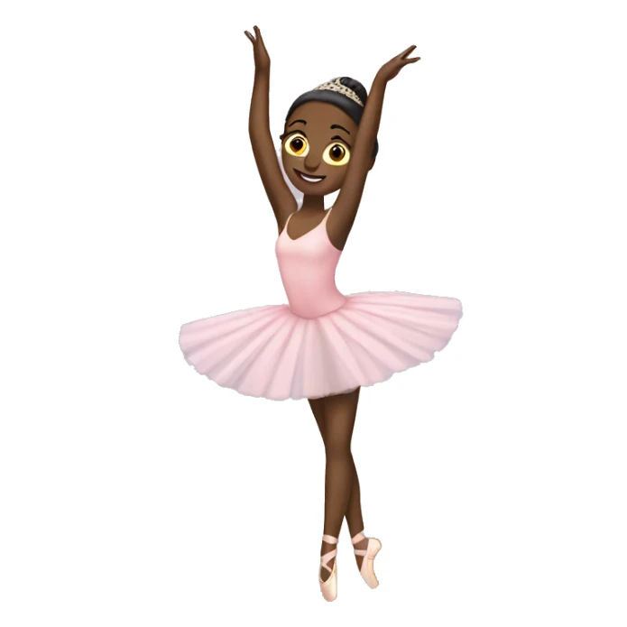 Use this ballerina, but put a black graduation cap sticker