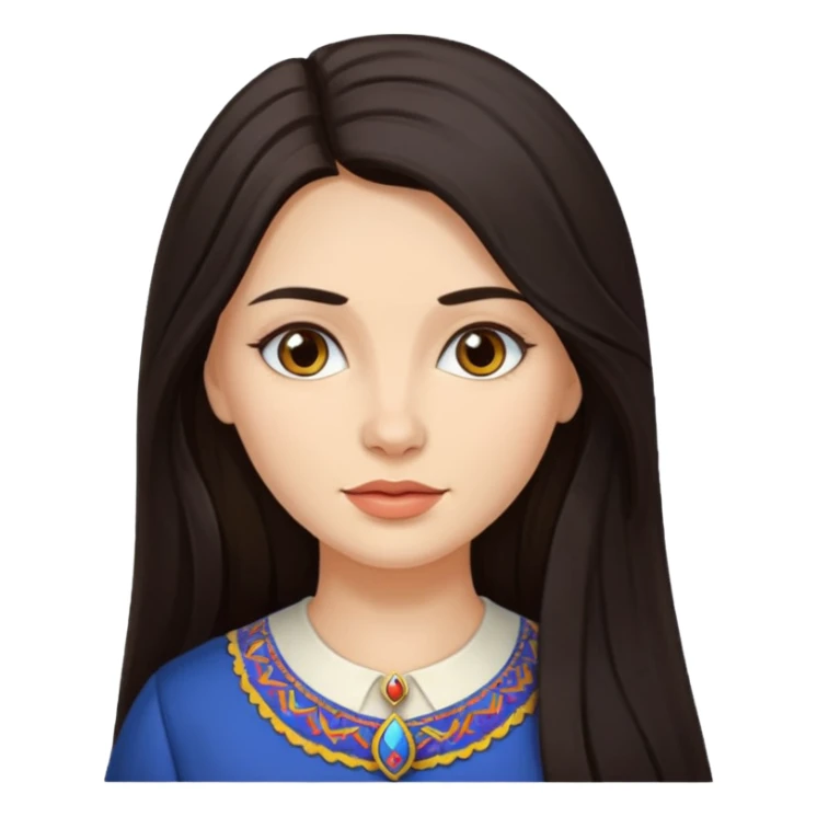 a romanian woman sticker