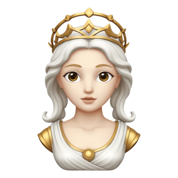 marble greek statue of greek goddess  sticker
