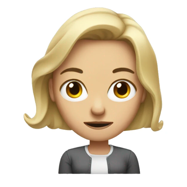 White woman mad with arms crossed  sticker