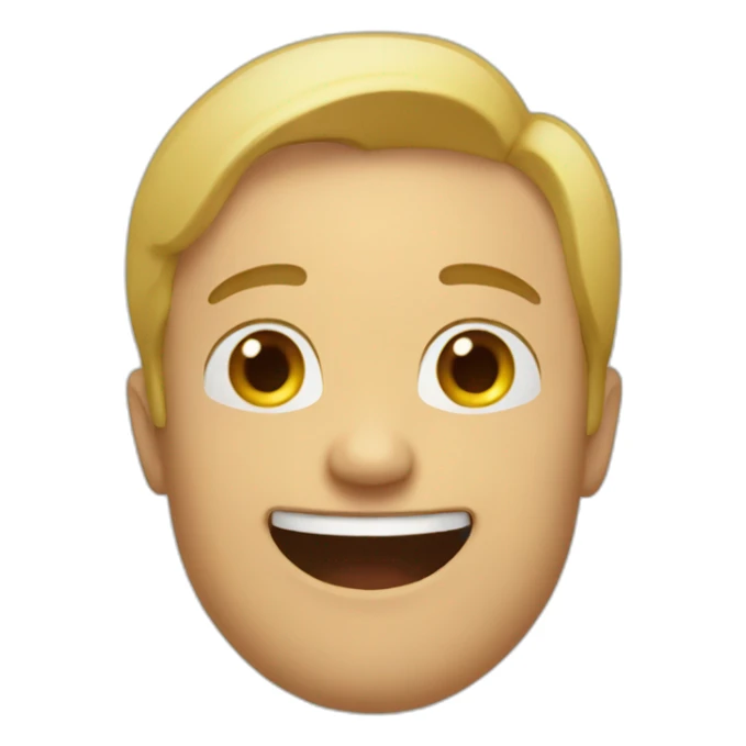 smile face from Russian meme video sticker