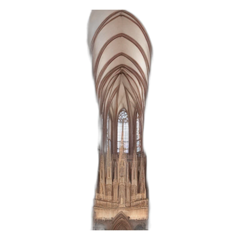 Cathédrale of strasbourg sticker