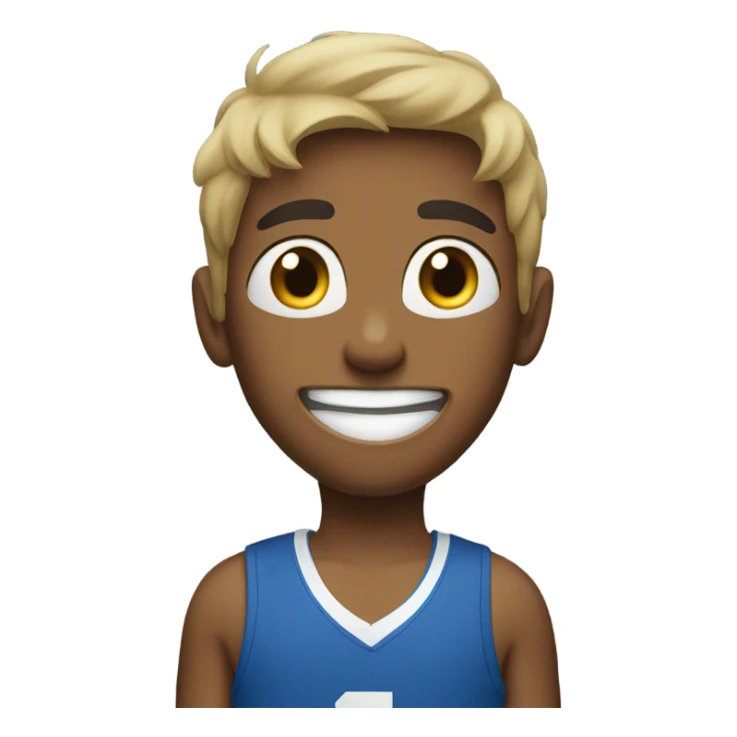 basketball boy in sportswear wearing number 31 sticker