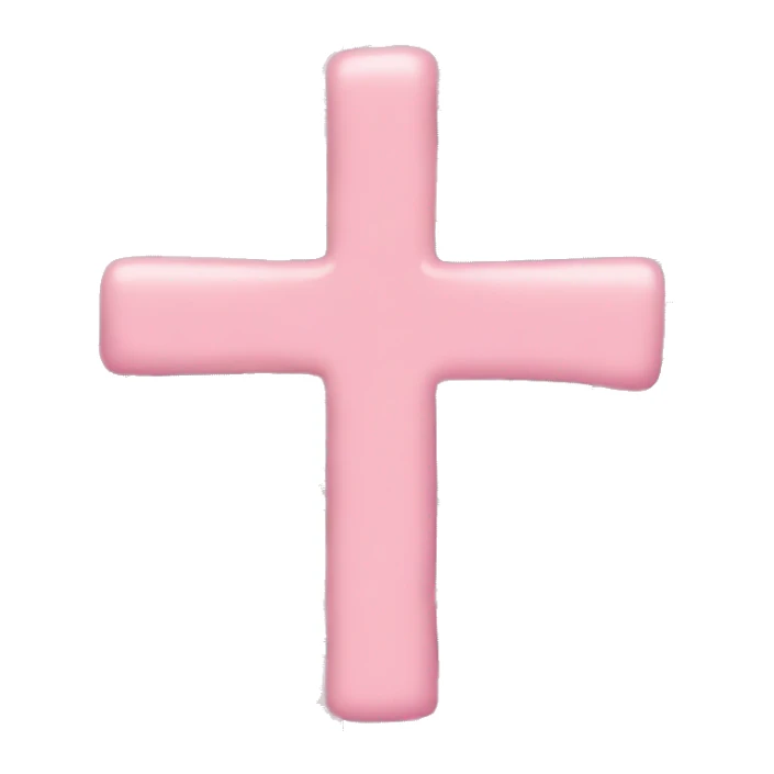 Cross with pink flowers rapped around it sticker