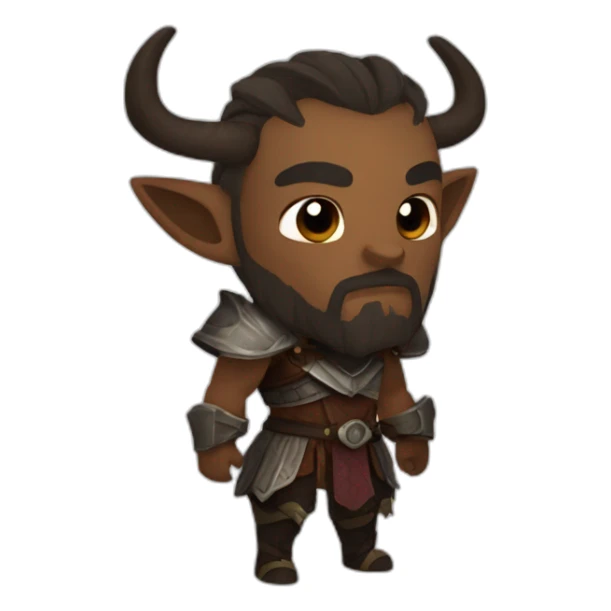 the iron bull from dragon age  sticker